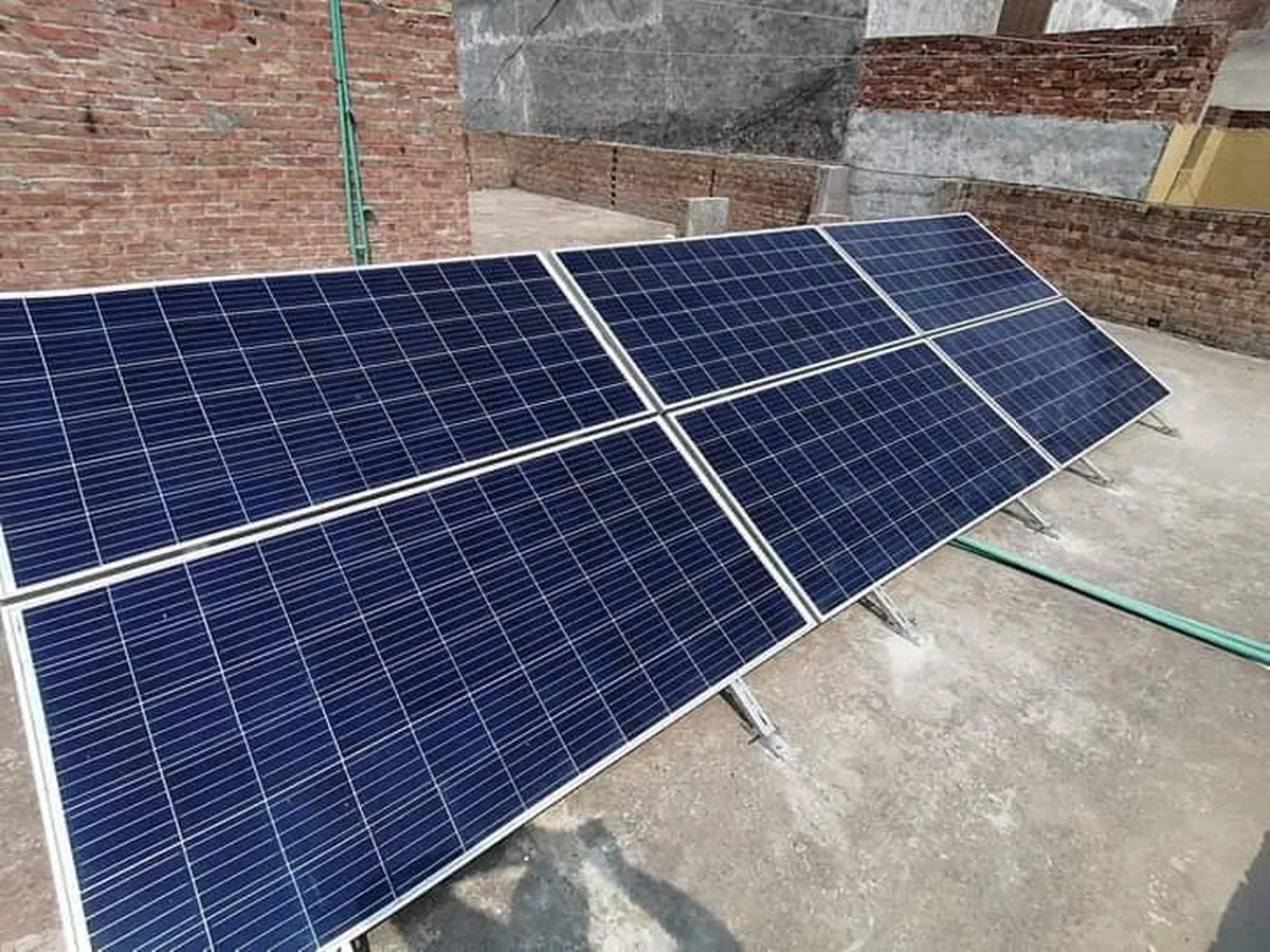 Cedar Crest Hospital — Solar power array installation